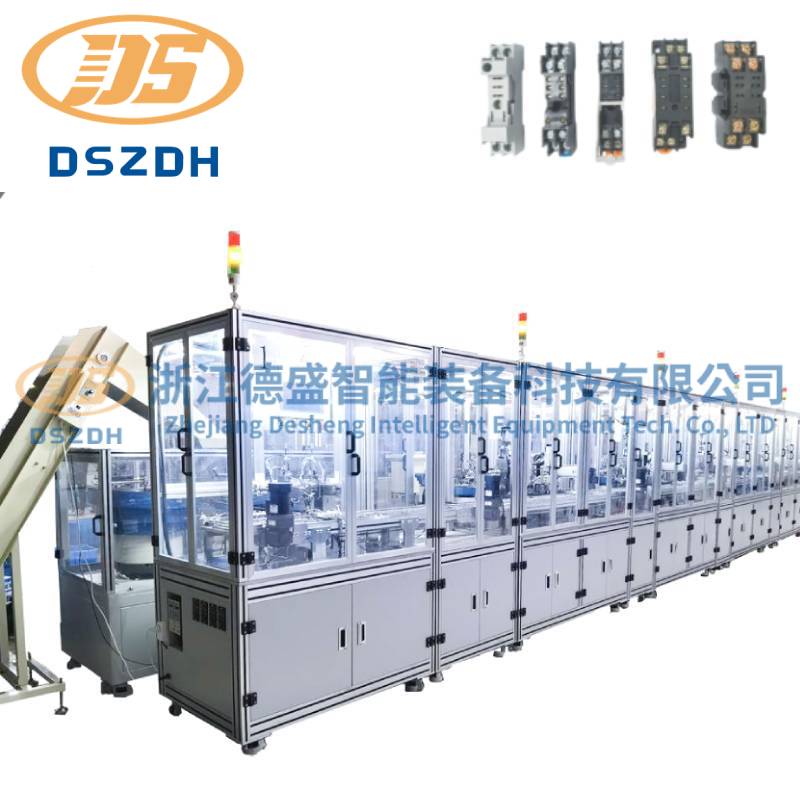 Reläuttag Automatisk produktionslinje